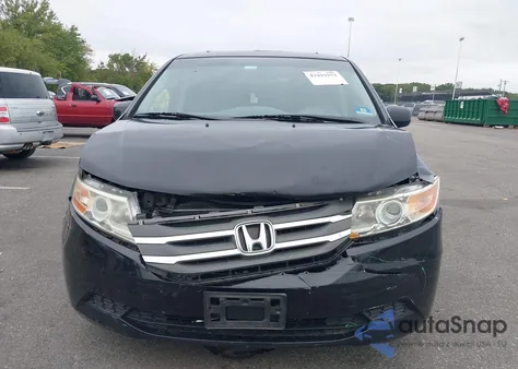 2012 Honda Odyssey Ex-L from USA, damaged, VIN 5FNRL5H66CB099448